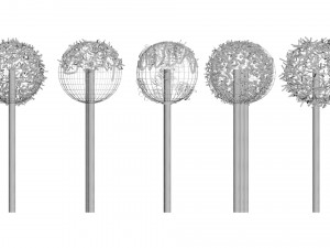 Cake Pops Set 3D Модель