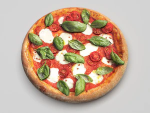 Margherita Pizza 3D Model