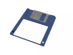 Floppy Disk 3D Model