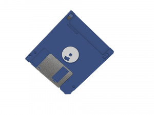 Floppy Disk 3D Model