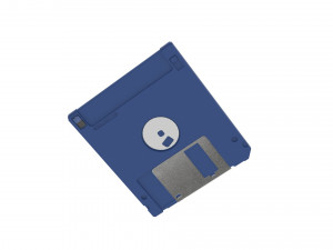 Floppy Disk 3D Model