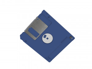 Floppy Disk 3D Model