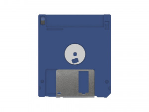 Floppy Disk 3D Model
