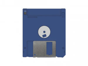 Floppy Disk 3D Model