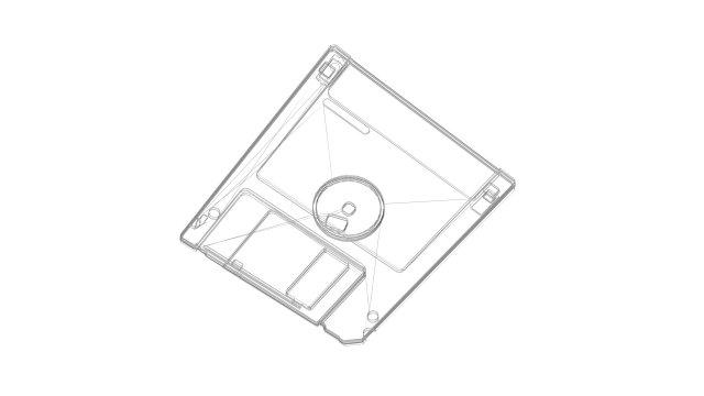 Floppy Disk 3D Model in Computer 3DExport