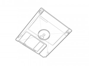 Floppy Disk 3D Model