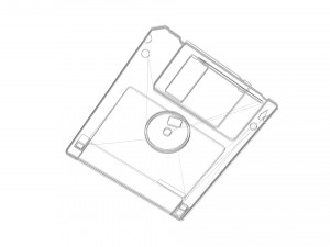 Floppy Disk 3D Model