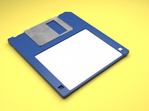 Floppy Disk 3D Model