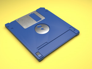 Floppy Disk 3D Model