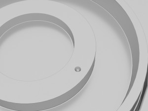 Opened Hard Disk Drive 3D Модель