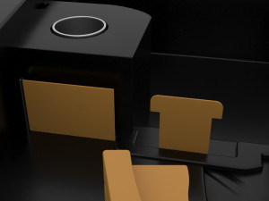 Opened Hard Disk Drive 3D Модель