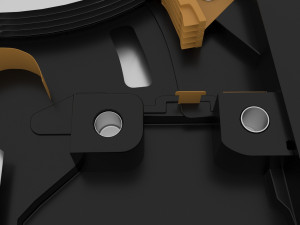 Opened Hard Disk Drive 3D Модель