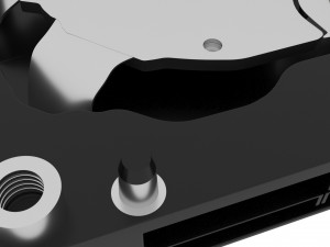 Opened Hard Disk Drive 3D Модель