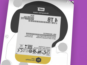 Opened Hard Disk Drive 3D Модель