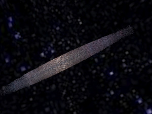 Milky Way Galaxy 3D-Modell