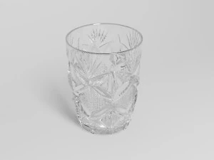 クリスタルガラス 3Dモデル