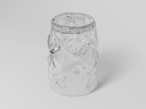 クリスタルガラス 3Dモデル