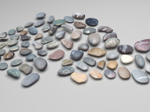 Rocks Set 3D Model