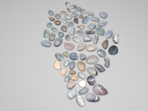 Rocks Set 3D Модель