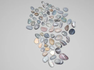 Rocks Set 3D Model