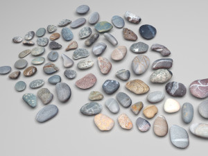 Rocks Set 3D Модель