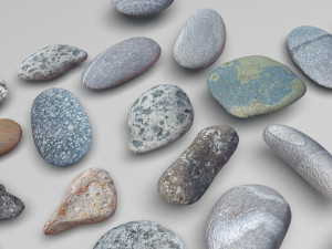 Rocks Set 3D Модель