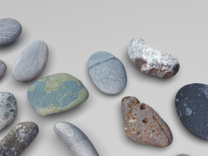 Rocks Set 3D Модель
