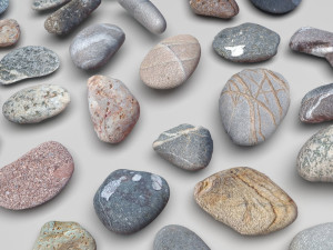 Rocks Set 3D Модель