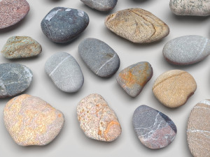 Rocks Set 3D Модель