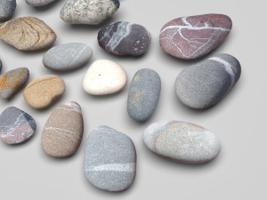 Rocks Set 3D Модель