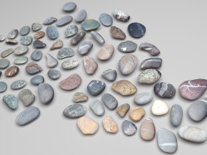 Rocks Set 3D Модель