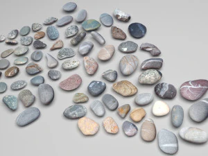 Rocks Set 3D Model