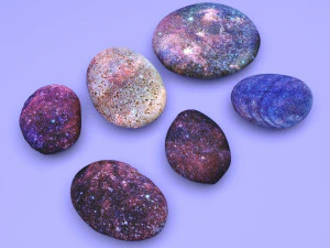 Galaksi Taşları Seti 3D Model