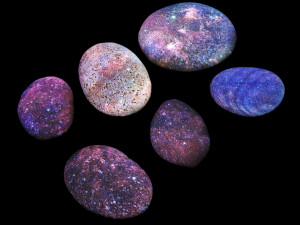 Galaxy Rocks Set 3D Модель