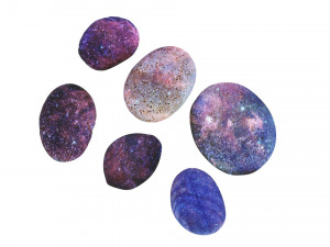 Galaxy Rocks Set 3D Модель