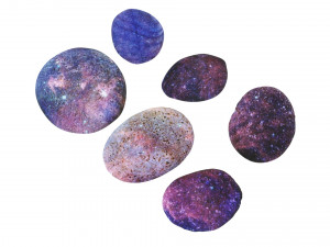 Galaxy Rocks Set 3D Модель