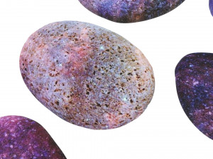 Galaxy Rocks Set 3D Модель