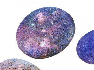 Galaxy Rocks Set 3D Модель