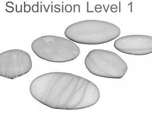 Galaksi Taşları Seti 3D Model