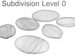 Galaksi Taşları Seti 3D Model