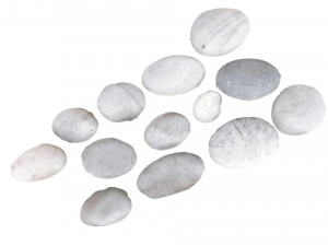 Grey and White Rocks Set 3D Модель