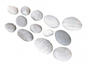 Grey and White Rocks Set 3D Модель