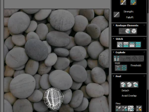 Grey and White Rocks Set 3D Model