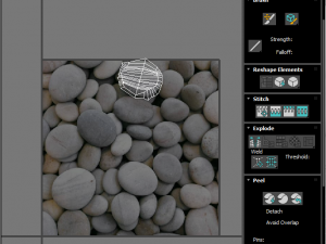 Grey and White Rocks Set 3D Модель