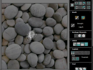 Grey and White Rocks Set 3D Model
