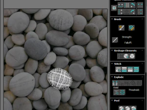 Grey and White Rocks Set 3D Model