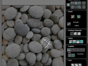 Grey and White Rocks Set 3D Model
