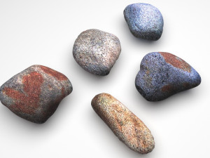 Rocks Set 3Dモデル