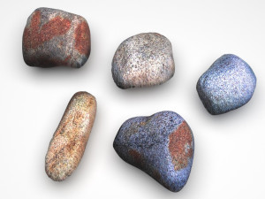 Rocks Set 3D Модель