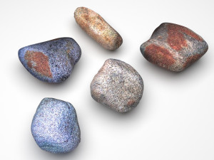 Rocks Set 3D Модель